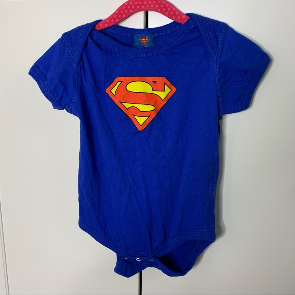 Infant’s Superman Logo Bodysuit